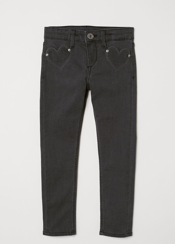 Темно-серые джинси демісезон,темно-сірий, H&M