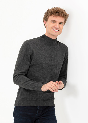 Серый свитер u.s. polo assn. мужской U.S. Polo Assn.