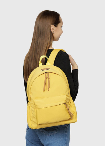 Жіночий спортивний рюкзак колір жовтий ЦБ-00207026 No Brand (259467122)