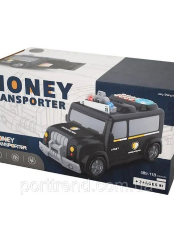 Сейф детский "Машина Money Transporter" 589-11B (24) черная (MER-15028_460) XPRO (261330188)