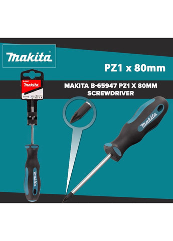 Викрутка магнітна PZ1 B-65947 Makita (257296384)