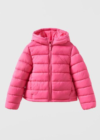 Рожева демісезонна куртка Zara