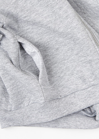 Кофта-бомбер серый меланж стеганый KRAKO (257864304)