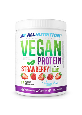 Рослинний Веганський Протеїн Vegan Protein - 500г Allnutrition (271823010)