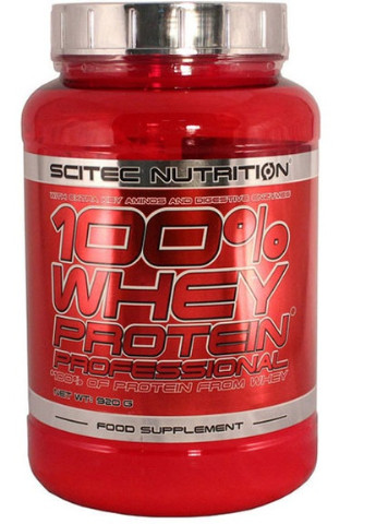 100% Whey Protein Professional 920 g /30 servings/ Chocolate Scitec Nutrition (256725982)