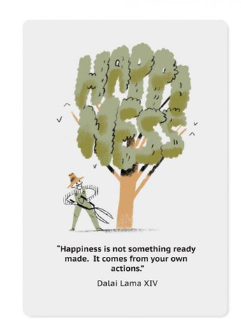 Магнітна листівка "HAPPINESS" Gifty (262093810)
