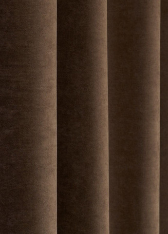 Набор штор блэкаут коричневого цвета, 1.5*2.5м, 2 шт No Brand (259504102)