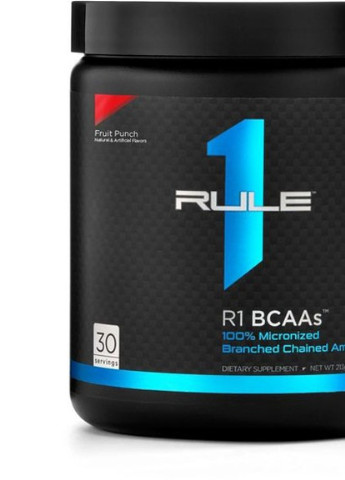 Proteins R1 BCAAs 222 g /30 servings/ Fruit Punch Rule One (256724727)