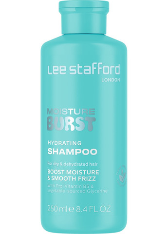 Безсульфатный увлажняющий шампунь Moisture Burst Hydrating Shampoo 250 мл Lee Stafford (274726715)