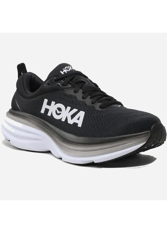 Черные демисезонные женские кроссовки bondi 8 HOKA