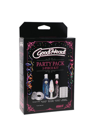 Набір GoodHead - Party Pack - 5 Piece Kit Doc Johnson (277234820)