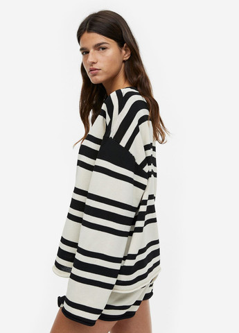 Комбінований демісезонний светр тонкої в'язки H&M