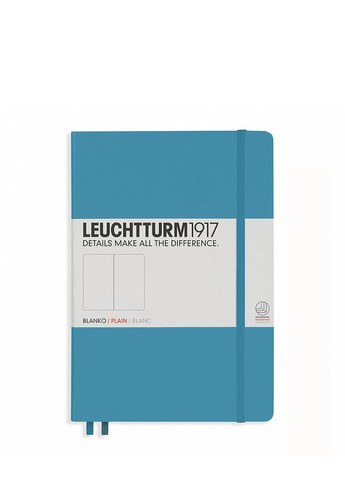 Блокнот Средний, голубой, чистые листы Leuchtturm1917 (269901186)