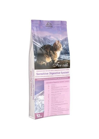 Carpathian Sensitive Digestive System Для котів з чутливим травленням. З куркою та макрелью. Для вивед.шерсті. 12 кг. Carpathian Pet Food (275924996)