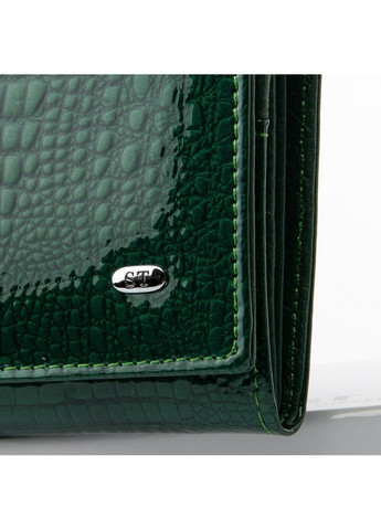 Женский кошелек из кожи LR W1-V dark-green Sergio Torretti (276773354)