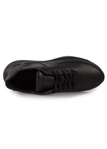 Черные демисезонные кроссовки мужские бренда 9200325_(1) ModaMilano