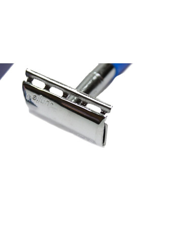 Станок для гоління металевий з гумовою ручкою JJ-626 FROM FACTORY (260742147)