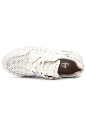 Белые демисезонные кроссовки женские бренда 8200111_(2) ModaMilano