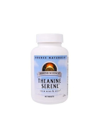 Theanine Serene 60 Tabs Source Naturals (256724408)