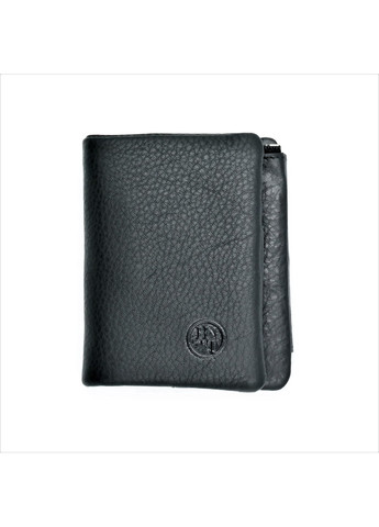 Чоловічий шкіряний гаманець 10 х 8,5 х 3 см Чорний wtro-nw-168-17-05 Weatro (272596133)