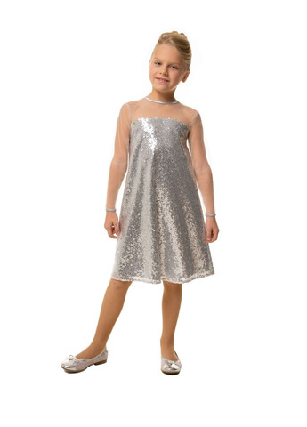 Серебряное платье Yumster (276536774)