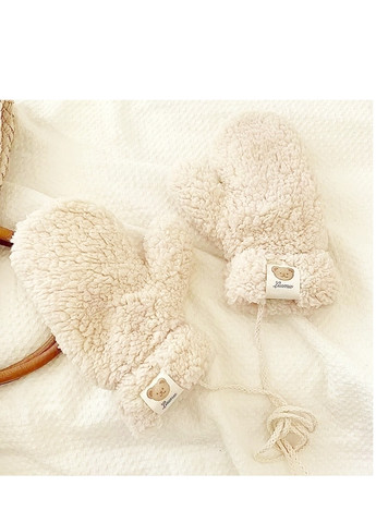 хутряні Ведмідь Тедді зі шнурком Brand рукавиці (273178755)