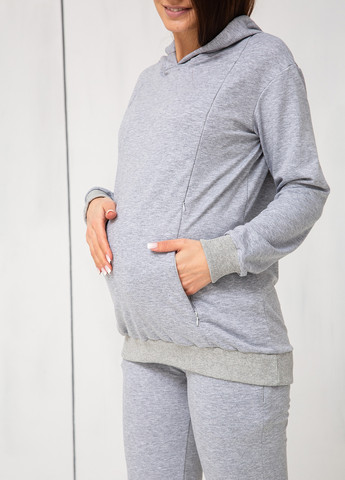 Спортивный костюм для беременных и кормящих мам с высоким поясом и секретами для кормления Матуся (257866913)