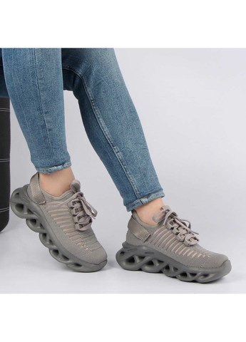 Серые демисезонные женские кроссовки 196139 Tucino