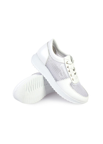 Білі осінні кросівки жіночі бренду 8200368_(1) ModaMilano