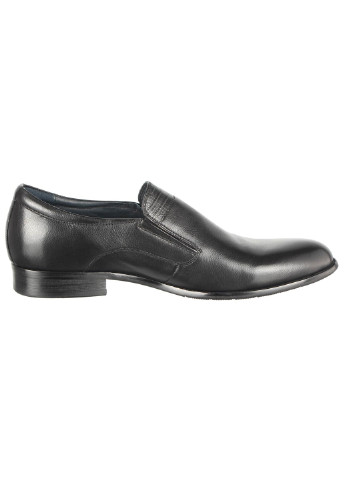 Черные мужские классические туфли 196464 Brooman без шнурков