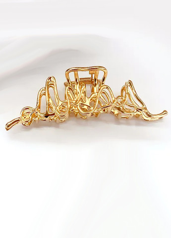 Заколка краб для волосся "Настрій", золотиста Анна Ясеницька (258349949)