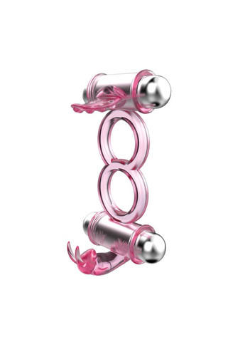 Эрекционное вибро кольцо с стимулятором клитора BUNNY Snuggles, BI-014079 No Brand (271398500)