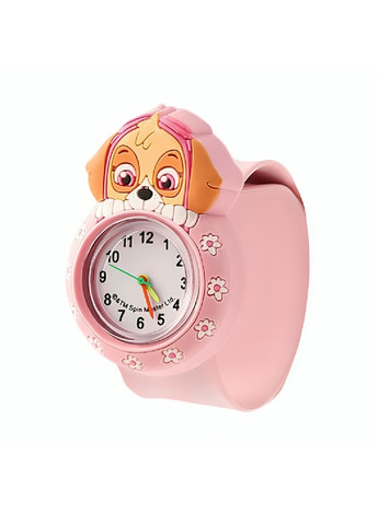 Детские наручные часы для детей девочек мальчиков с персонажем Скай щенячий патруль (476077-Prob) Розовые Unbranded (276249309)