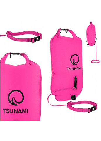 Буй для плавания TSUNAMI надувной 2 в 1 TS007 No Brand (259613481)