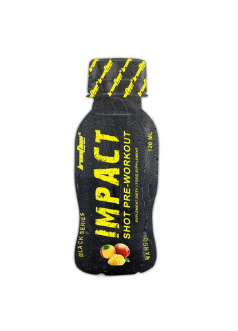 Предтренировочный комплекс IronFlex Impact Pre-Workout Shot 120 ml (Mango) Iron Flex (270199308)