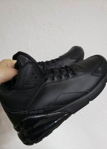 Чорні ботинки зимові чоловічі Demax