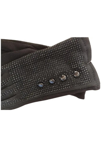 Жіночі розтяжні рукавички чорні 196s2 м BR-S (261771495)