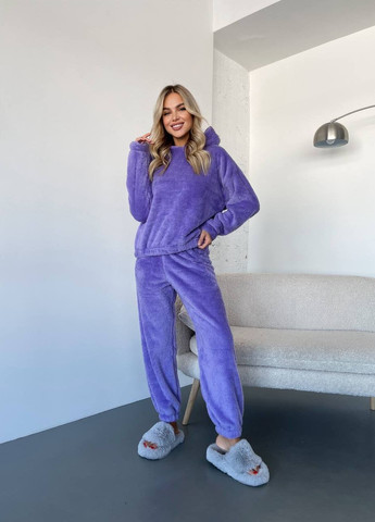 Лавандовая всесезон пижама кофта + брюки Garna