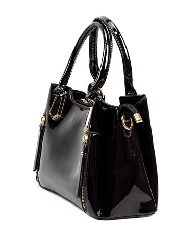 Жіноча лакована сумка, чорна Corze ab14061 (264073294)