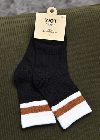 Шкарпетки дитячі чорного кольору Let's Shop (276382893)