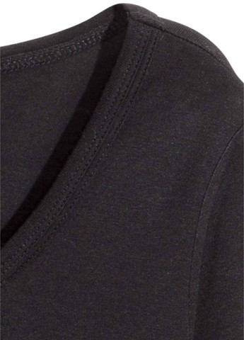 Лонгслив,черний, Basic H&M (263691952)