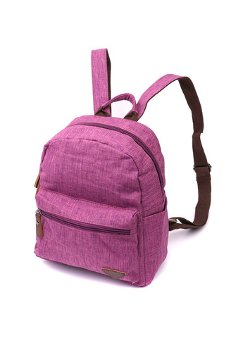 Барвистий жіночий рюкзак з текстилю 22243 Фіолетовий Vintage (267925329)