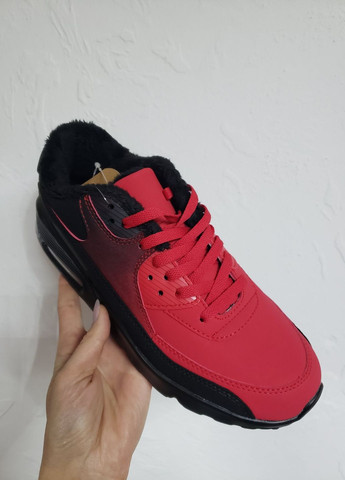 Красные всесезонные кроссовки утепленные Jomix