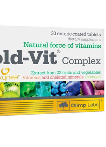 Olimp Nutrition Gold-Vit Complex 30 Tabs Olimp Sport Nutrition (256719539)