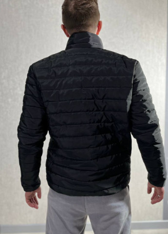 Черная демисезонная мужская куртка Hand Made