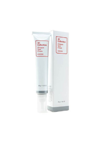 Локальный крем для проблемной кожи и пост-акне AC Collection Ultimate Spot Cream 30 г COSRX (256685096)