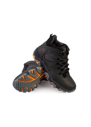 Черные зимние ботинки мужские бренда 9500989_(1) One Way