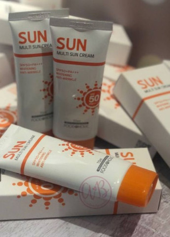 Сонцезахисний крем Multi Sun Cream SPF 50+PA+++ FoodAHolic (261923824)