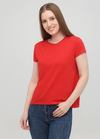 Красная футболка Jennyfer