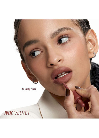 Тинт INK VELVET #023 NUTTY NUDE матовый для губ, 4 г Peripera (258264906)